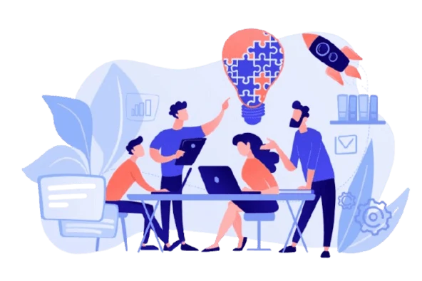 IT Solutions Illustration